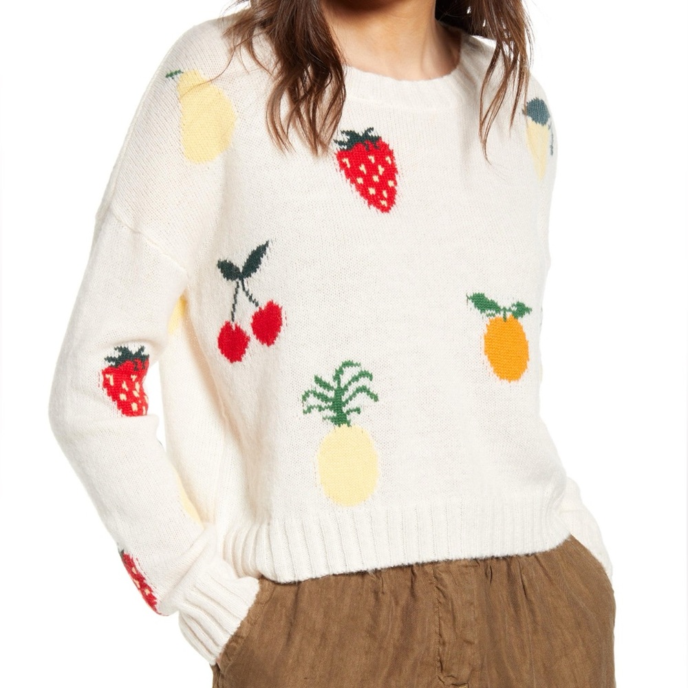 Rails fruit medley cream sweater